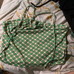 crop top. beach cover. woman